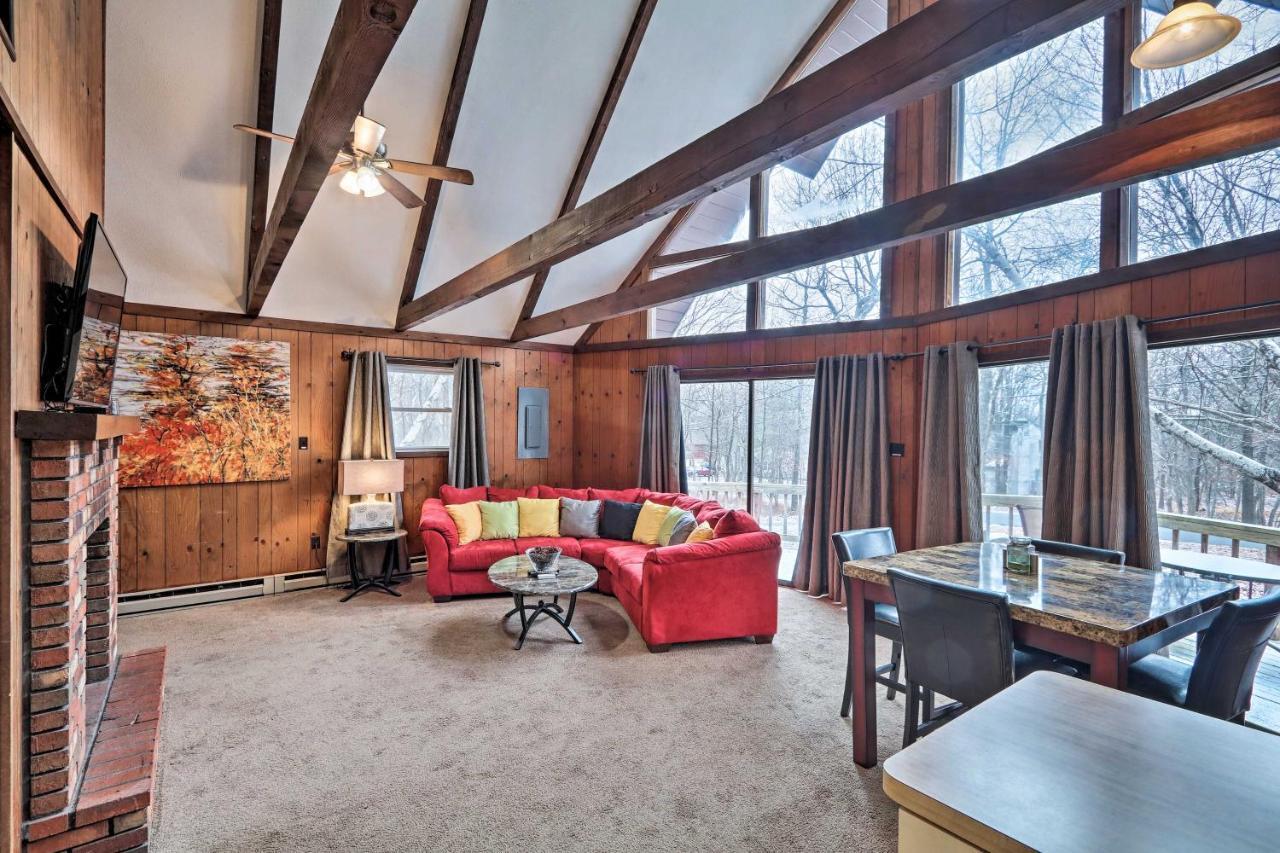 Quiet Poconos Getaway 23 Mi To Camelback Mountain Βίλα Albrightsville Εξωτερικό φωτογραφία