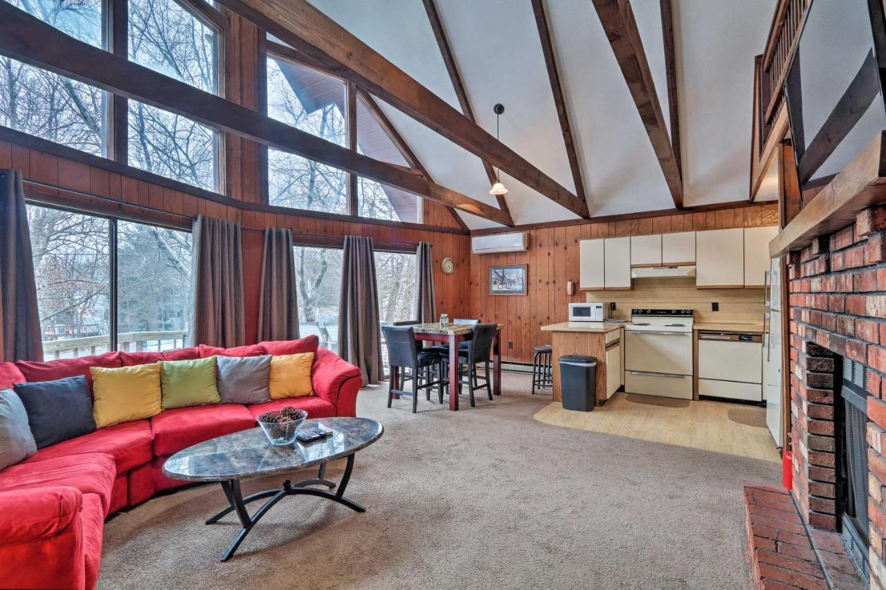 Quiet Poconos Getaway 23 Mi To Camelback Mountain Βίλα Albrightsville Εξωτερικό φωτογραφία